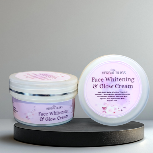 Herbal Bliss Face Whitening & Glow Cream – Glutathione, Vitamin C & Niacinamide Infused